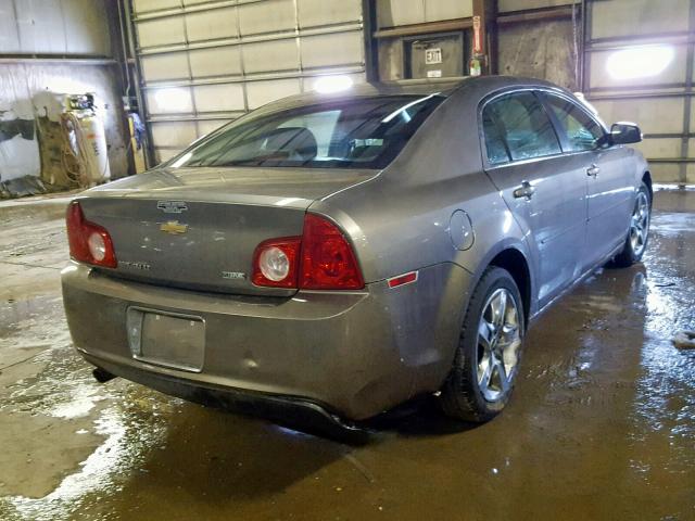 1G1ZC5E03A4121922 - 2010 CHEVROLET MALIBU 1LT GRAY photo 4