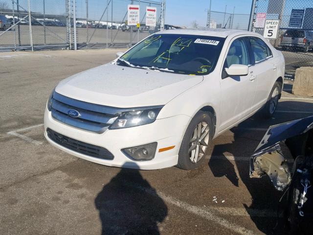 3FAHP0JG1AR313818 - 2010 FORD FUSION SEL Ağ foto 2