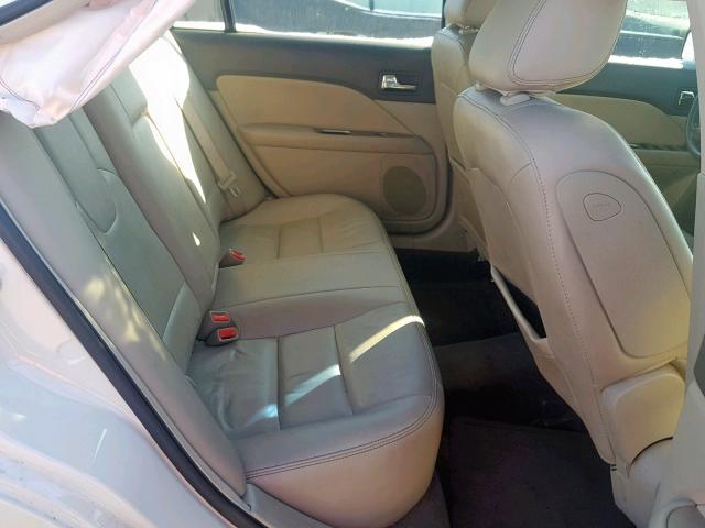 3FAHP0JG1AR313818 - 2010 FORD FUSION SEL Ağ foto 6
