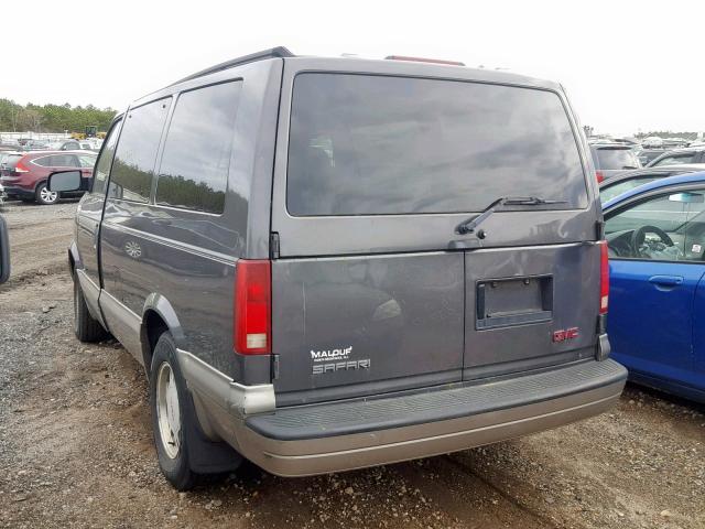 1GKDM19X23B504347 - 2003 GMC SAFARI XT GRAY photo 3