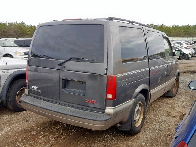 1GKDM19X23B504347 - 2003 GMC SAFARI XT GRAY photo 4