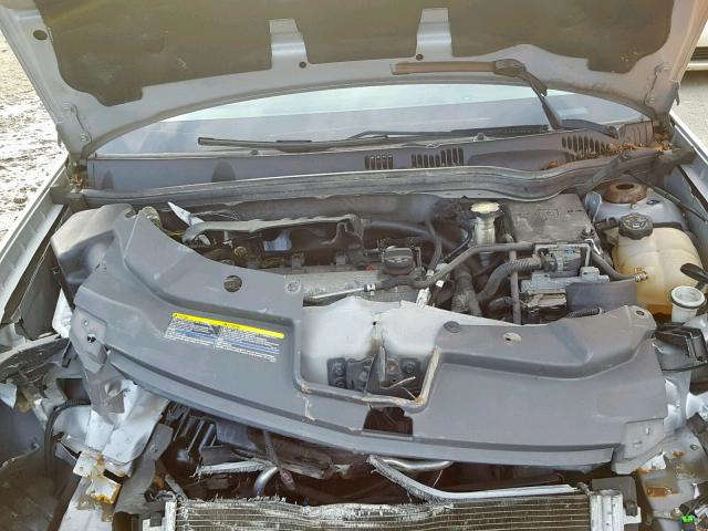 1G1AT58H897182479 - 2009 CHEVROLET COBALT LT SILVER photo 7