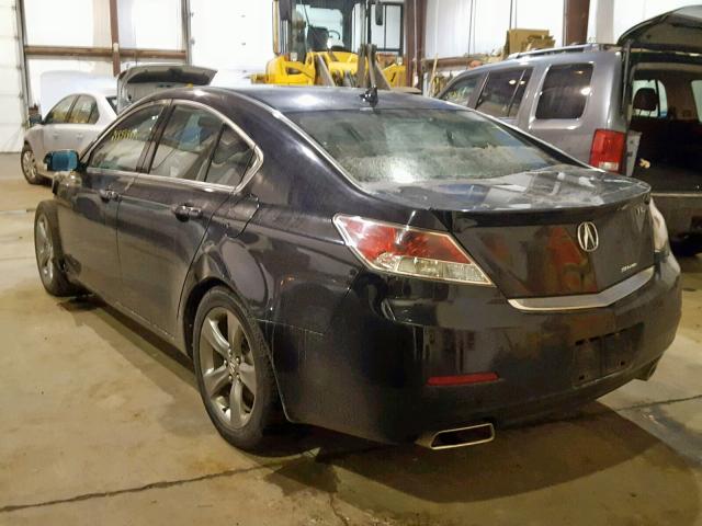 19UUA9F56DA800874 - 2013 ACURA TL TECH BLACK photo 3