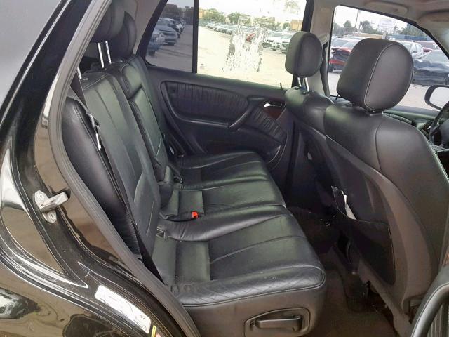 4JGAB54E32A365718 - 2002 MERCEDES-BENZ ML 320 BLACK photo 6