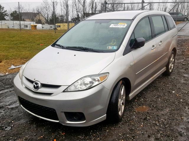 JM1CR293960125714 - 2006 MAZDA 5 SILVER photo 2