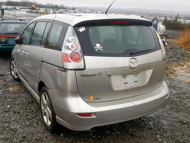 JM1CR293960125714 - 2006 MAZDA 5 SILVER photo 3