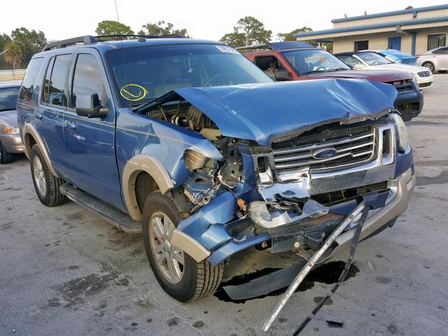 1FMEU64E79UA12540 - 2009 FORD EXPLORER E BLUE photo 1