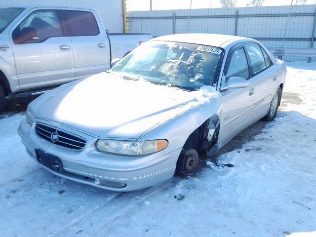 2G4WB55KXY1295101 - 2000 BUICK REGAL LS SILVER photo 2