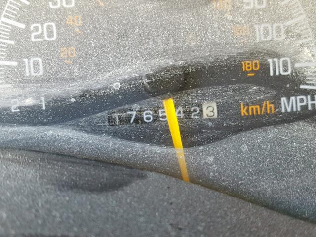 1G2WR52121F167000 - 2001 PONTIAC GRAND PRIX BURGUNDY photo 8