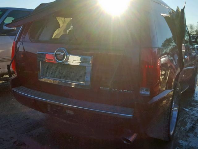 1GYEC63838R233406 - 2008 CADILLAC ESCALADE L RED photo 9