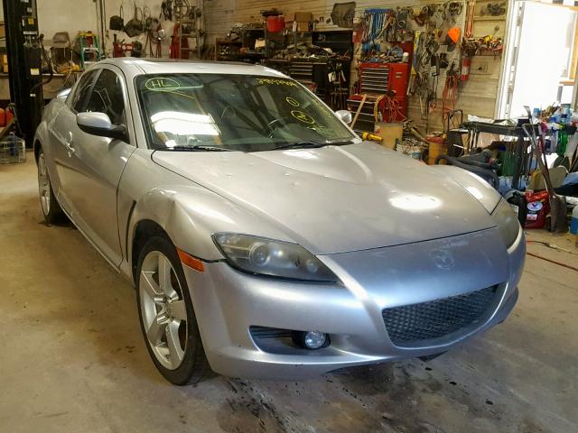 JM1FE17N840118256 - 2004 MAZDA RX8 SILVER photo 1