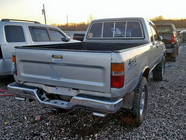 JT4RN13P2P6054429 - 1993 TOYOTA PICKUP 1/2 SILVER photo 4