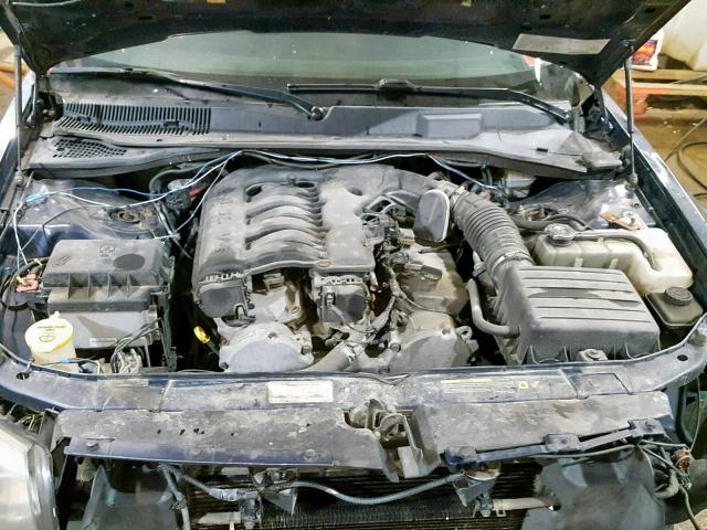 2D4FV48V65H177225 - 2005 DODGE MAGNUM SXT BLUE photo 7