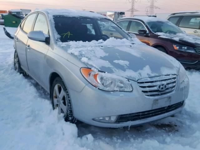 KMHDU4AD2AU955063 - 2010 HYUNDAI ELANTRA BL SILVER photo 1