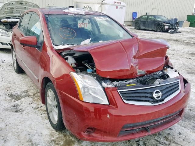 3N1AB6APXAL703545 - 2010 NISSAN SENTRA 2.0 RED photo 1