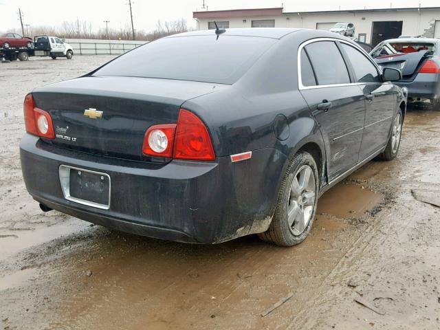 1G1ZD5EB9AF269351 - 2010 CHEVROLET MALIBU 2LT BLACK photo 4