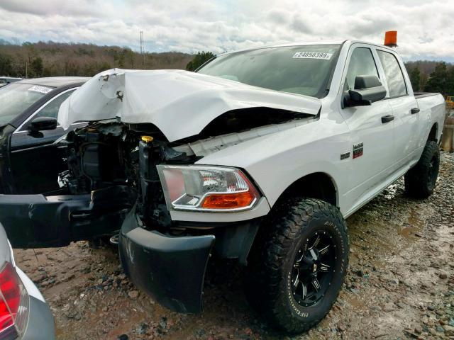 3C6TD5CT4CG228868 - 2012 DODGE RAM 2500 S WHITE photo 2