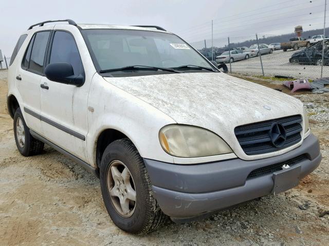 4JGAB54E7XA139124 - 1999 MERCEDES-BENZ ML 320 WHITE photo 1