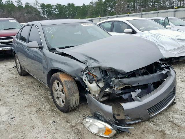 2G1WT58K981302318 - 2008 CHEVROLET IMPALA LT GRAY photo 1