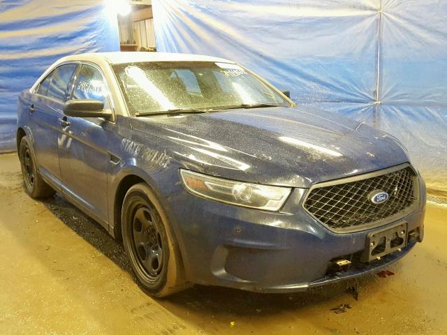 1FAHP2MT3FG106527 - 2015 FORD TAURUS POL BLUE photo 1