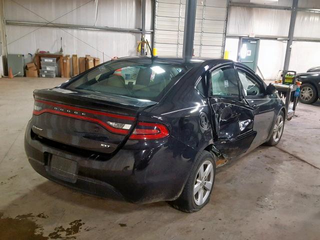 1C3CDFBB2FD404541 - 2015 DODGE DART SXT BLACK photo 4