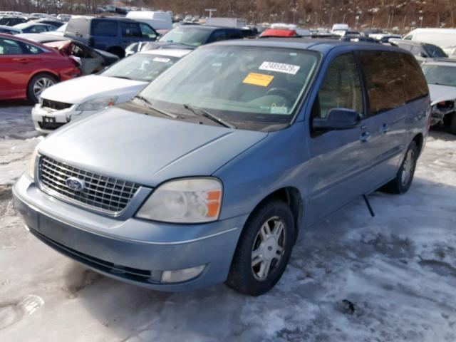 2FMZA52214BA56223 - 2004 FORD FREESTAR S BLUE photo 2