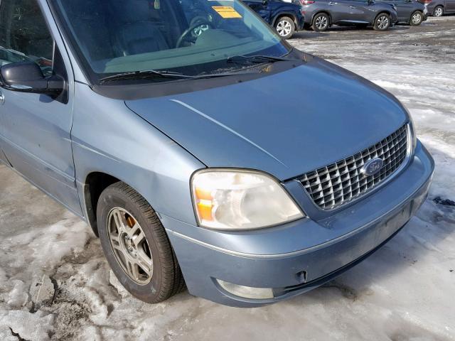 2FMZA52214BA56223 - 2004 FORD FREESTAR S BLUE photo 9