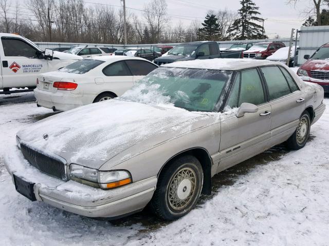 1G4CW52K2TH607851 - 1996 BUICK PARK AVENU BEIGE photo 2