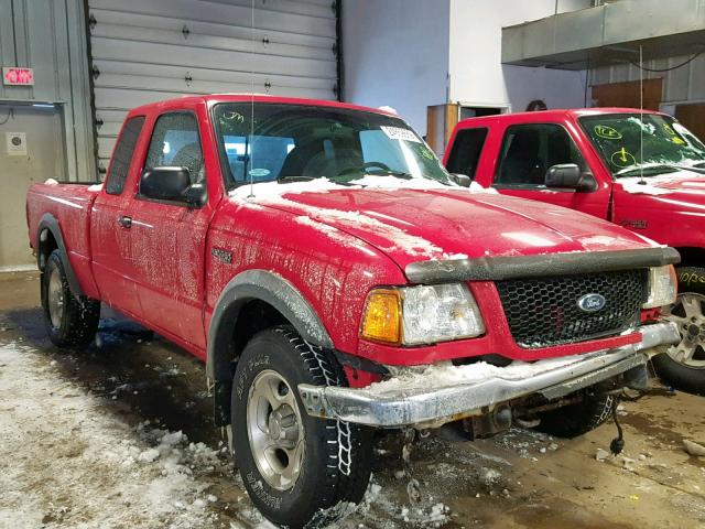 1FTZR15E31PB77030 - 2001 FORD RANGER SUP RED photo 1