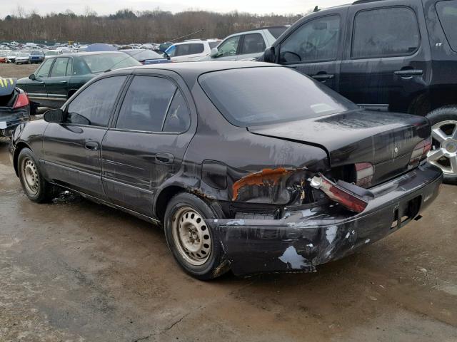 1Y1SK5267TZ012014 - 1996 GEO PRIZM BASE BLACK photo 3