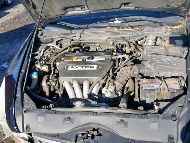 1HGCM56623A105438 - 2003 HONDA ACCORD EX BLACK photo 7