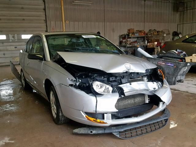 1G8AN15F67Z100452 - 2007 SATURN ION LEVEL SILVER photo 1