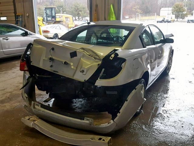 1G8AN15F67Z100452 - 2007 SATURN ION LEVEL SILVER photo 4
