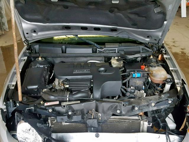 1G8AN15F67Z100452 - 2007 SATURN ION LEVEL SILVER photo 7