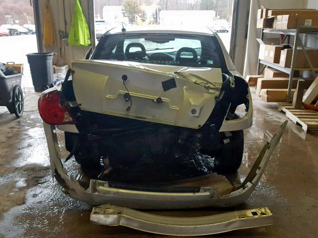 1G8AN15F67Z100452 - 2007 SATURN ION LEVEL SILVER photo 9