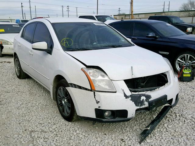 3N1AB61E98L701648 - 2008 NISSAN SENTRA 2.0 WHITE photo 1