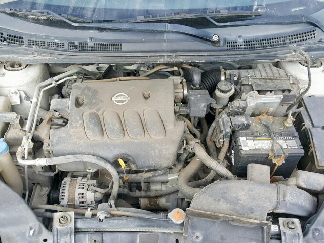 3N1AB61E98L701648 - 2008 NISSAN SENTRA 2.0 WHITE photo 7