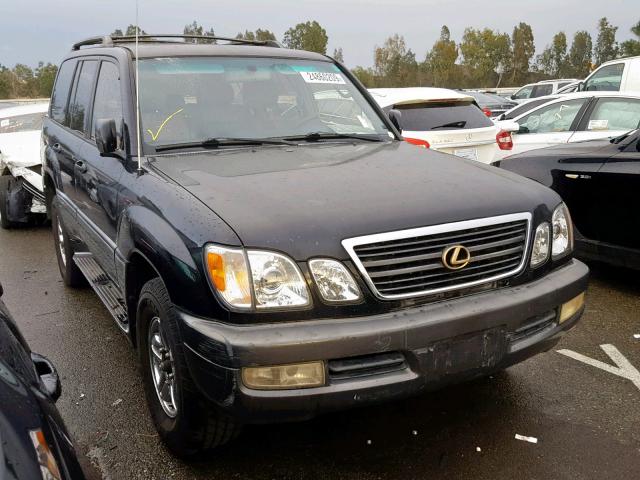 JT6HT00W7X0038602 - 1999 LEXUS LX 470 BLACK photo 1