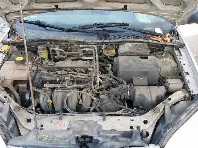 1FAFP34N95W257875 - 2005 FORD FOCUS ZX4 GRAY photo 7