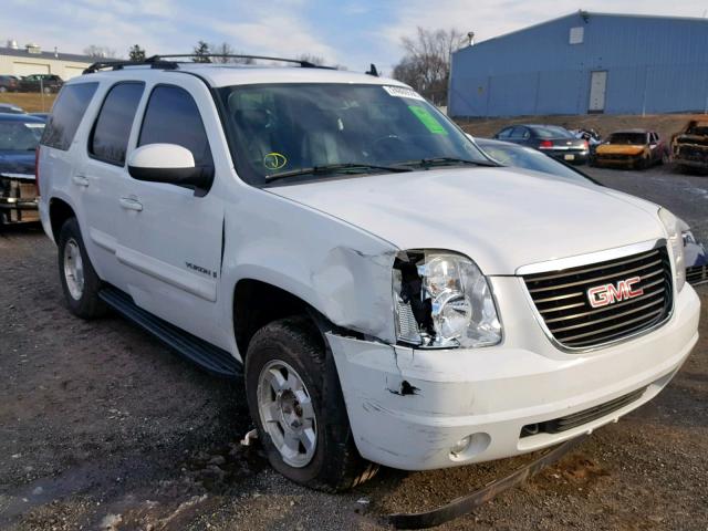 1GKFK13038R170936 - 2008 GMC YUKON WHITE photo 1