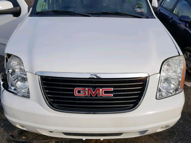 1GKFK13038R170936 - 2008 GMC YUKON WHITE photo 7