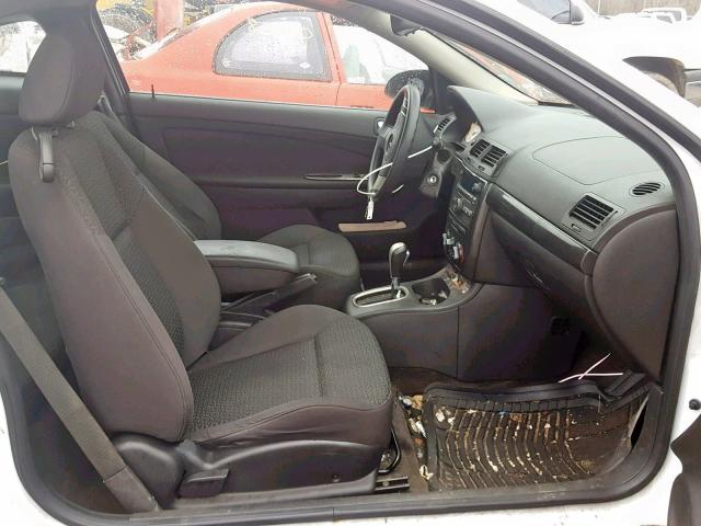 1G2AL15F477266383 - 2007 PONTIAC G5 WHITE photo 5