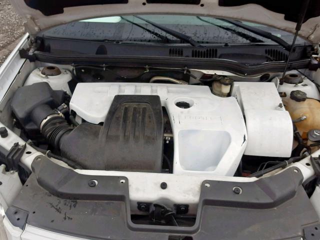 1G2AL15F477266383 - 2007 PONTIAC G5 WHITE photo 7