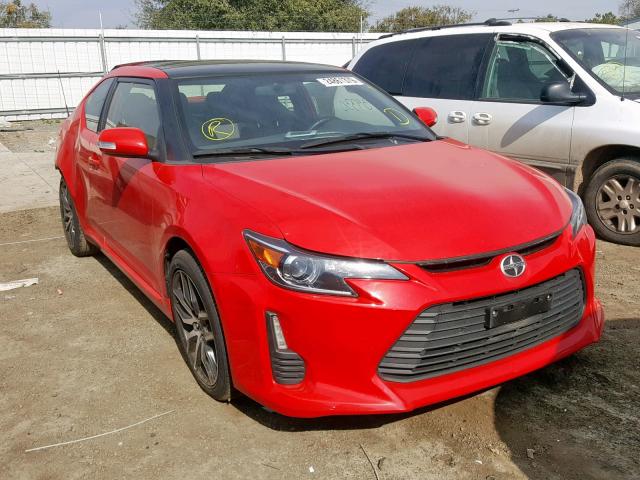 JTKJF5C76FJ003795 - 2015 TOYOTA SCION TC წითელი ფოტო 1