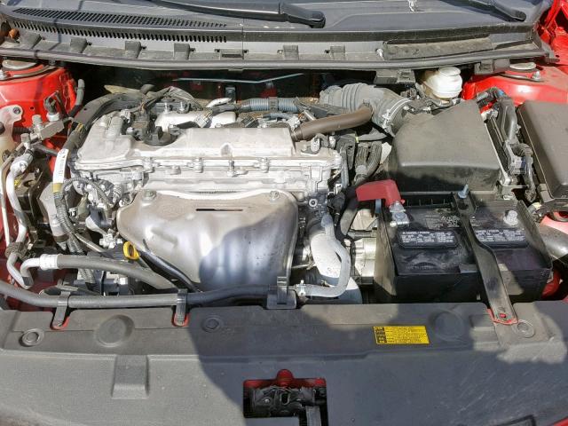 JTKJF5C76FJ003795 - 2015 TOYOTA SCION TC წითელი ფოტო 7