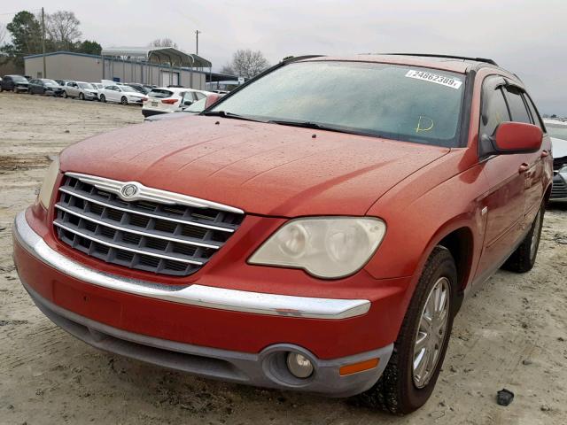 2A8GM68X17R179620 - 2007 CHRYSLER PACIFICA T RED photo 2