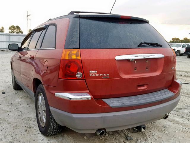2A8GM68X17R179620 - 2007 CHRYSLER PACIFICA T RED photo 3