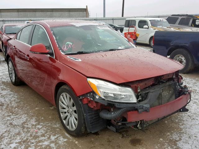 2G4GS5EV5C9203207 - 2012 BUICK REGAL PREM RED photo 1