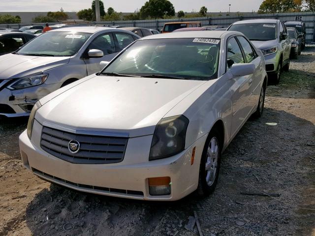 1G6DP567450199689 - 2005 CADILLAC CTS HI FEA WHITE photo 2