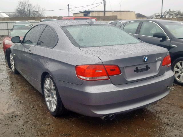 WBAWV1C51APG07655 - 2010 BMW 328 I SULE SILVER photo 3